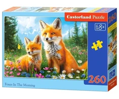 Castorland dėlionė Foxes In The Morning 260 det