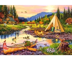 Castorland dėlionė Gold Creek 1000 det