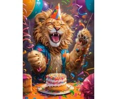 Castorland Dėlionė 300 vnt. - Su gimtadieniu!