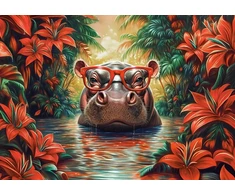 Castorland dėlionė Hippo Relaxation 500 det