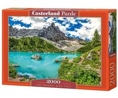Castorland dėlionė Lake Sorapis, Alps, Italy 2000 det