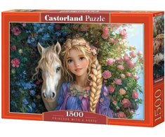 Castorland dėlionė Princess With A Horse 1500 det.