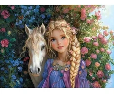 Castorland dėlionė Princess With A Horse 300 det