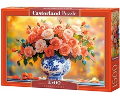 Castorland dėlionė Summer Roses 1500 det.