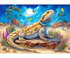 Castorland dėlionė The Lizard King 500 det