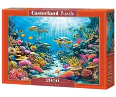 Castorland dėlionė Turtle Reef 2000 det