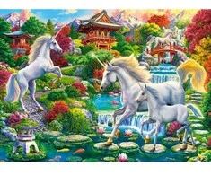 Castorland dėlionė Unicorn Garden 300 det.