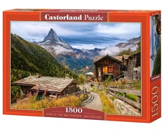 Castorland dėlionė View of the Matterhorn, Switzerland 1500 det.