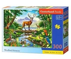 Castorland Dėlionė 300 vnt. - Miško harmonija