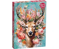 Cherry Pazzi CherryPazzi dėlionė Flower Deer 1000 det
