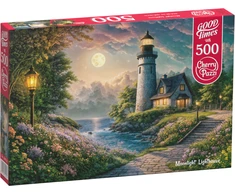 Cherry Pazzi CherryPazzi dėlionė Moonlight Lighthouse 500 det