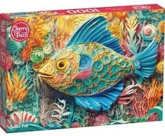 Cherry Pazzi CherryPazzi dėlionė Quilled Fish 1000 det