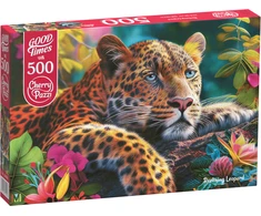 Cherry Pazzi CherryPazzi dėlionė Reclining Leopard 500 det