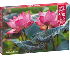 Cherry Pazzi CherryPazzi dėlionė Rožinė Lotus flowers 500 det