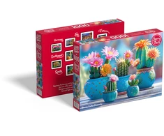Platon CherryPazzi dėlionė Bloomy Cactus Fireworks 1000 det