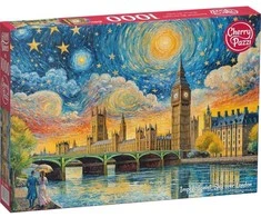 CherryPazzi dėlionė Impressionist Sky over London 1000 det