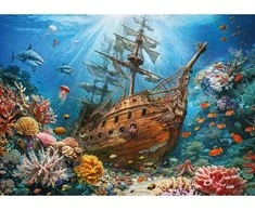 Platon CherryPazzi dėlionė Sunken Treasure 1000 det