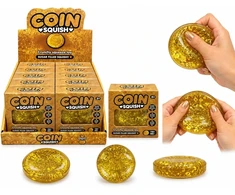 Coin squish antistresinis žaislas slow rising Moneta 8 cm