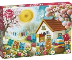 Dėlionė CherryPazzi Woollen Meadow 1000 det