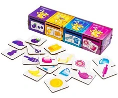 Dėlionė PuzzleOK rūšiuokliai Montessori Spalvos