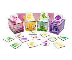 Dėlionė PuzzleOK rūšiuokliai Montessori Princesės