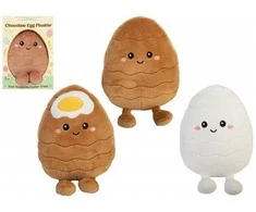 Softlings Foodies pliušinis žaislas Šokoladinis kiaušinis dėžutėje 17 cm