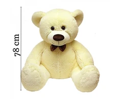 Fancy minkštas meškinas Meduolis sėdintis 78 cm