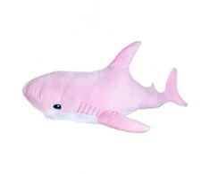 Fancy Minkštas pliušinis žaislas - ryklys, rožinis, 98 cm