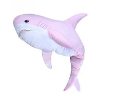 Fancy Minkštas pliušinis žaislas - ryklys, rožinis, 98 cm