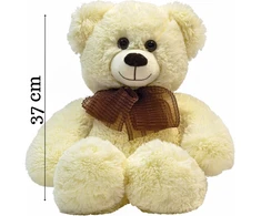 Nežinomas Fancy minkštas žaislas meškis Mika sėdintis 37 cm