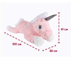 Fancy minkštas žaislas pagalvė vienaragis Zefyras 97 cm