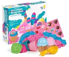 Genio kids rinkinys išmanusis smėlis Keksiukai ir ledai, 1kg
