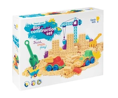 Genio kids rinkinys išmanusis smėlis su smėliadėže Big Construction 1kg