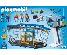 Konstruktorius PLAYMOBIL Airport with Control Tower (pažeista pakuotė)