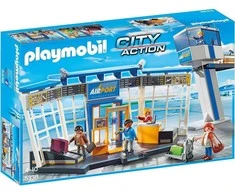 Konstruktorius PLAYMOBIL Airport with Control Tower (pažeista pakuotė)