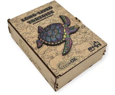 PUZZLEOK medinė dėlionė Vėžlys 68 det