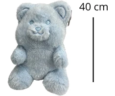 Pliušinius meškiukas, blizgaus kailiuko 40 cm