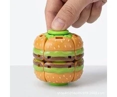 Press Gyroball – hamburger formos sukamasis fidget žaislas