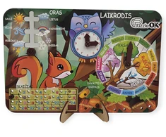 PuzzleOK lavinamasis Pažintinis kalendorius lietuviškas