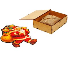 PUZZLEOK medinė dėlionė Kalėdų Senelis 58 detalė
