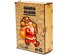 PUZZLEOK medinė dėlionė Kalėdų Senelis 58 detalė