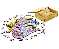 PUZZLEOK medinė dėlionė Vienaragis 148 det