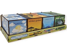 Dėlionė PuzzleOK rūšiuokliai Montessori Magiška gamta 40 el