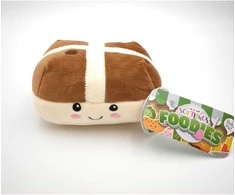 Softlings Foodies minkšta pliušinė bandelė 15 cm