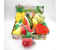 Softlings Foodies minkštas žaislas arbūzas 16 cm