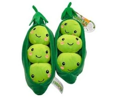 Softlings Foodies minkštas žaislas žirneliai 16 cm