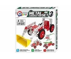 Technok konstruktorius metalinis 193 detalės 6412