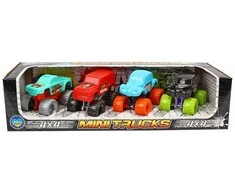 Technok mini automobilių rinkinys 4 vnt