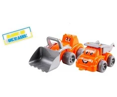 Technok statybos automobilių rinkinys 27 cm