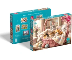 TIMARO SP. Z O.O. CherryPazzi dėlionė Basket Full of Love 300 det